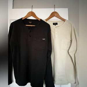 Seager Sawpit Henley Shirts *Excellent Condition*